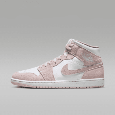Nike Air Jordan 1 Mid sneaker Wit/Sail/Legend Pink