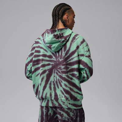 Jordan Brooklyn Fleece Batik Boyalı Kapüşonlu Erkek Festival Sweatshirt'ü görsel 2