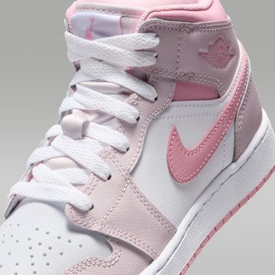 Air Jordan 1 Mid Big Kids' Shoes