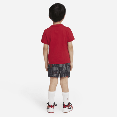 Conjunto de shorts y playera infantil Jordan