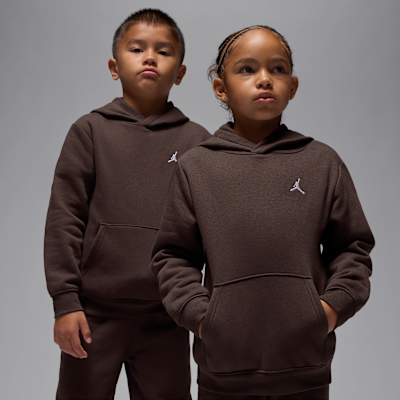 Tvådelat set Jordan Brooklyn Fleece med huvtröja för barn