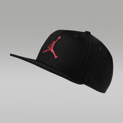 Cappello jordan store rosso nero