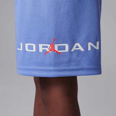 Conjunto de 2 piezas de shorts de malla Baseline para niños talla pequeña Jordan