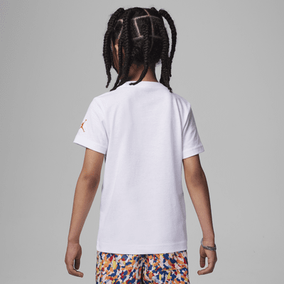 Playera con gráfico para niños talla pequeña Jordan Poolside Jumpman