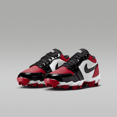 Jordan 1 Low Little/Big Kids' Cleats