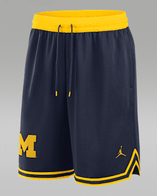Мужские шорты Michigan Wolverines Basketball Jordan Brand Dri-FIT College Shorts для баскетбола