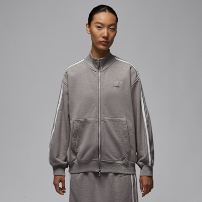 조던 플라이트 플리스 여성 프렌치 테리 풀집 재킷