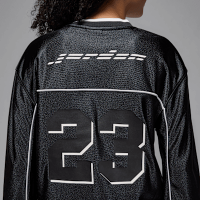 Playera de manga larga tejida para mujer Jordan