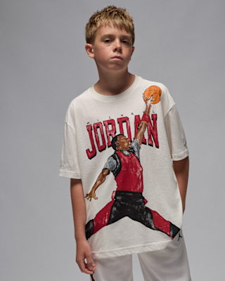 Детская футболка Jordan Big Kids' Sketch