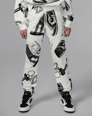 Детские  Jordan Brooklyn Fleece Big Kids' Printed Pants