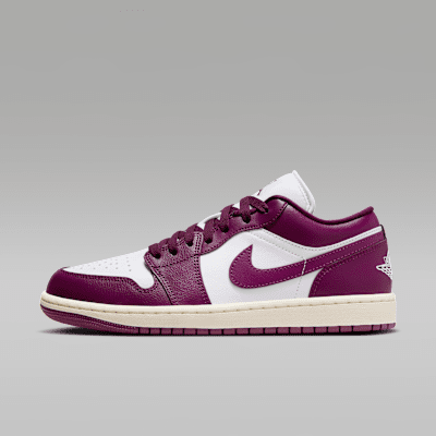 Nike Air Jordan 1 Low sneaker Wit/Sail/Bordeaux