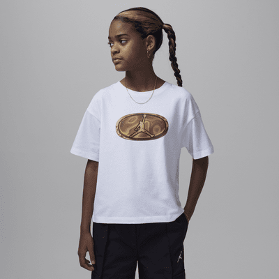 Jordan 1st Baby Blue Big Kids' T-Shirt