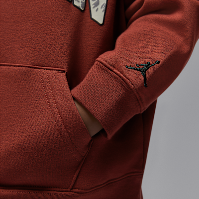 Sudadera con gorro sin cierre Gift Giving Mountain para niños talla pequeña Jordan