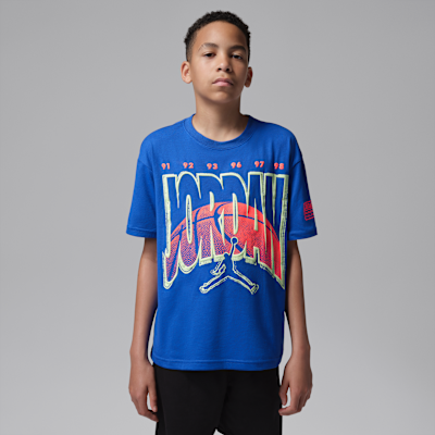 Jordan Big Kids' Ball World T-Shirt from Nike - $32