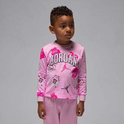 Jordan Toddler 23 Jersey Long Sleeve T-Shirt and Pants Set