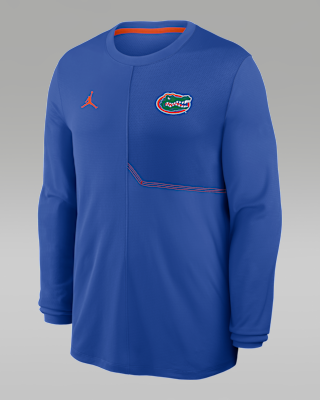 Мужские Florida Sideline Coach Jordan Brand Dri-FIT College Long-Sleeve Top