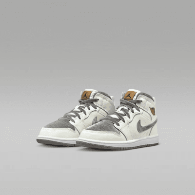 Jordan 1 Mid SE Younger Kids' Shoes