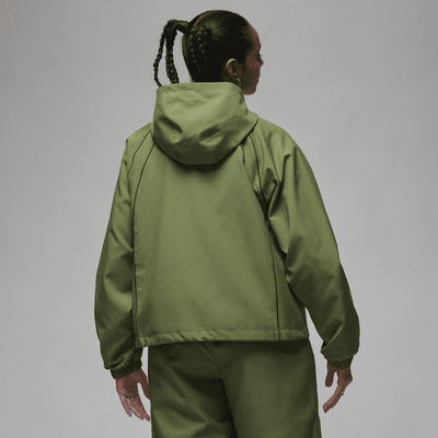 Veste doublée en tissu tissé Jordan pour femme