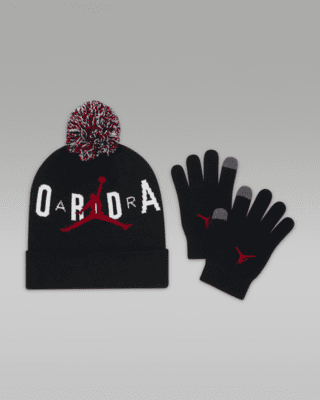 Подростковые Jordan Big Kids' 2-Piece Pom Beanie Set