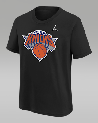 Детская футболка New York Knicks Essential Big Kids' Jordan Statement