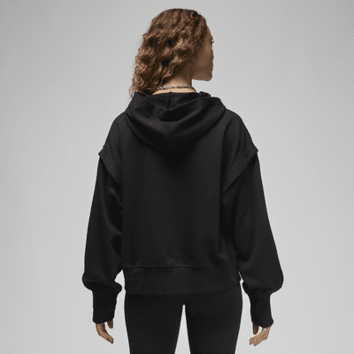 Hoodie de lã cardada Jordan Sport para mulher