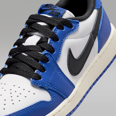 Tenis para niños grandes Air Jordan 1 Low "Game Royal"