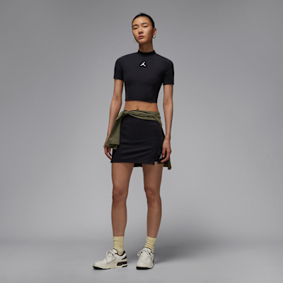 Jordan Women's Short-Sleeve Knit Crop Top