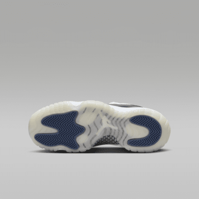 Tenis para niños grandes Air Jordan 11 Retro Low "Diffused Blue"