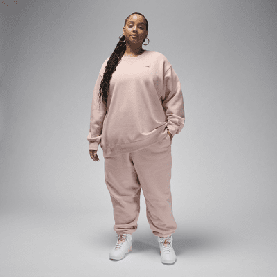Jordan Flight Fleece Women's Crew-Neck Sweatshirt (Plus Size)