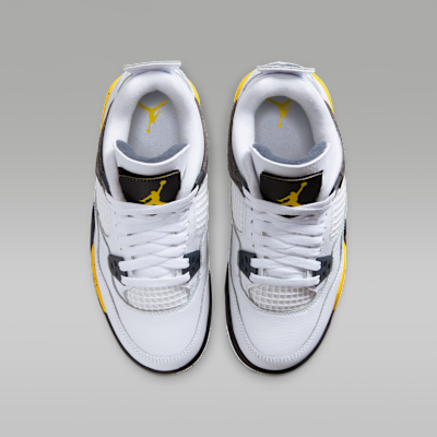 Кроссовки детские Jordan 4 Retro, Tour Yellow, фото 4