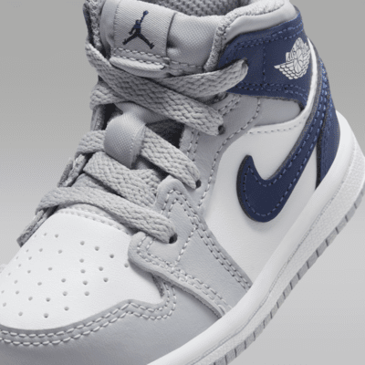 Chaussure Jordan 1 Mid pour Bébé et Petit enfant