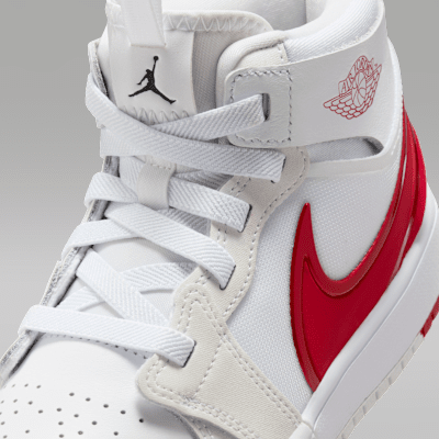 Tenis para niños de preescolar Jordan 1 Mid RM EasyOn