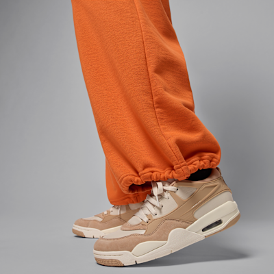 Pantalon à ourlet ouvert en molleton Jordan Flight Fleece pour femme