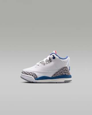 Детские кроссовки Jordan 3 Retro "True Blue" Baby/Toddler