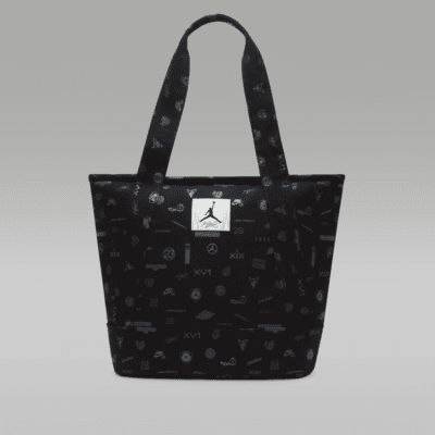 Jordan Flight Printed Recycled Cotton Holdall Tote Recycled Water ...