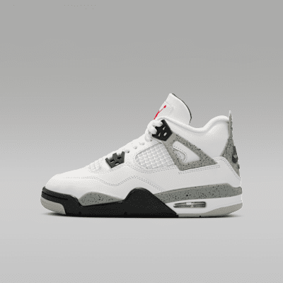 Tenis para niños grandes Air Jordan 4 Retro