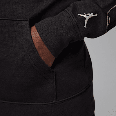 Sudadera con gorro sin cierre de tejido Fleece para niños talla grande Jordan MVP