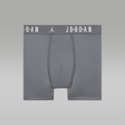 Jordan Dri-FIT Big Kids' Flight Poly Boxer Briefs (3-Pack)