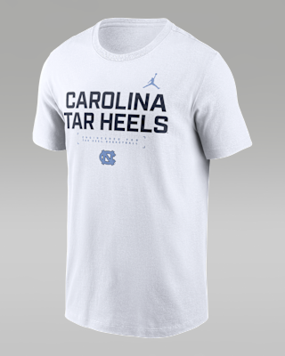 Мужская футболка North Carolina Courtside Basketball Jordan Brand Dri-FIT College для баскетбола
