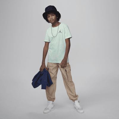 Jordan Big Kids' Net Flight Printed T-Shirt