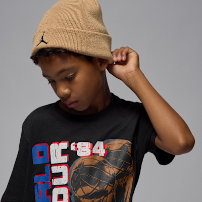 Playera con gráfico Tour para niños talla grande Jordan