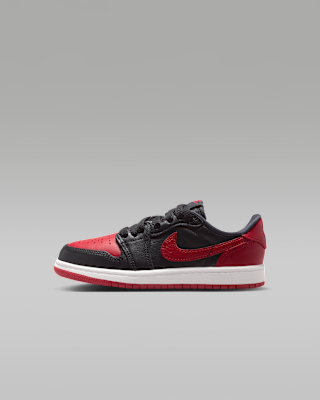 Детские кроссовки Jordan 1 Retro Low OG "Banned" Little Kids'