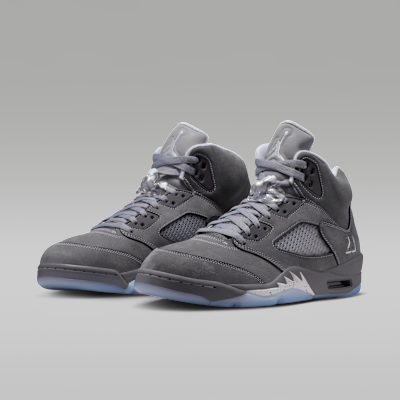 Air Jordan 5 Retro "Wolf Grey" Men's Shoes