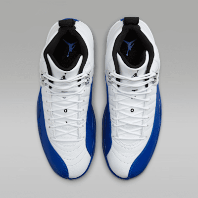 Air Jordan 12 Retro "White & Game Royal" Men's Shoes