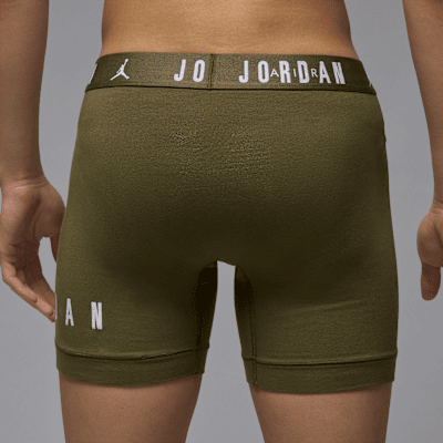Jordan Dri-FIT Cotton Essentials Men's Flight Boxer Briefs (2-Pack)