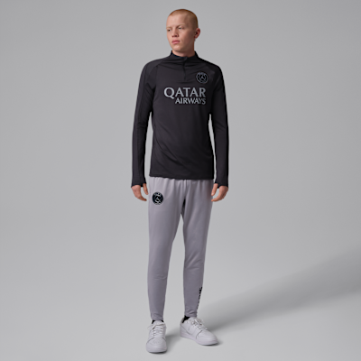 Jordan Paris Saint-Germain Strike Night Edition Jordan Dri-FIT Örgü Erkek Futbol Eşofman Altı görsel 6