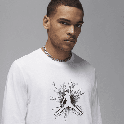 Jordan Dri-FIT Sport Men's Long-Sleeve Graphic T-Shirt
