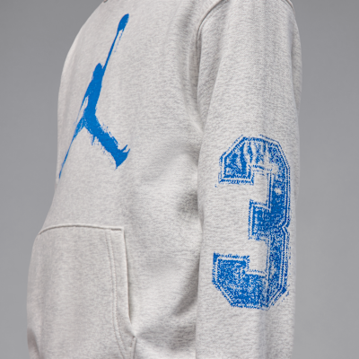Sudadera con gorro sin cierre de tejido Fleece Jumpman para niños talla grande Jordan MVP