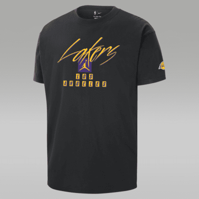 Los Angeles Lakers Courtside Statement Edition Camiseta Jordan NBA Max90 - Hombre