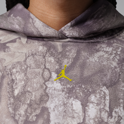 Jordan Brooklyn Realtree Crop Kadın Kapüşonlu Sweatshirt'ü görsel 4